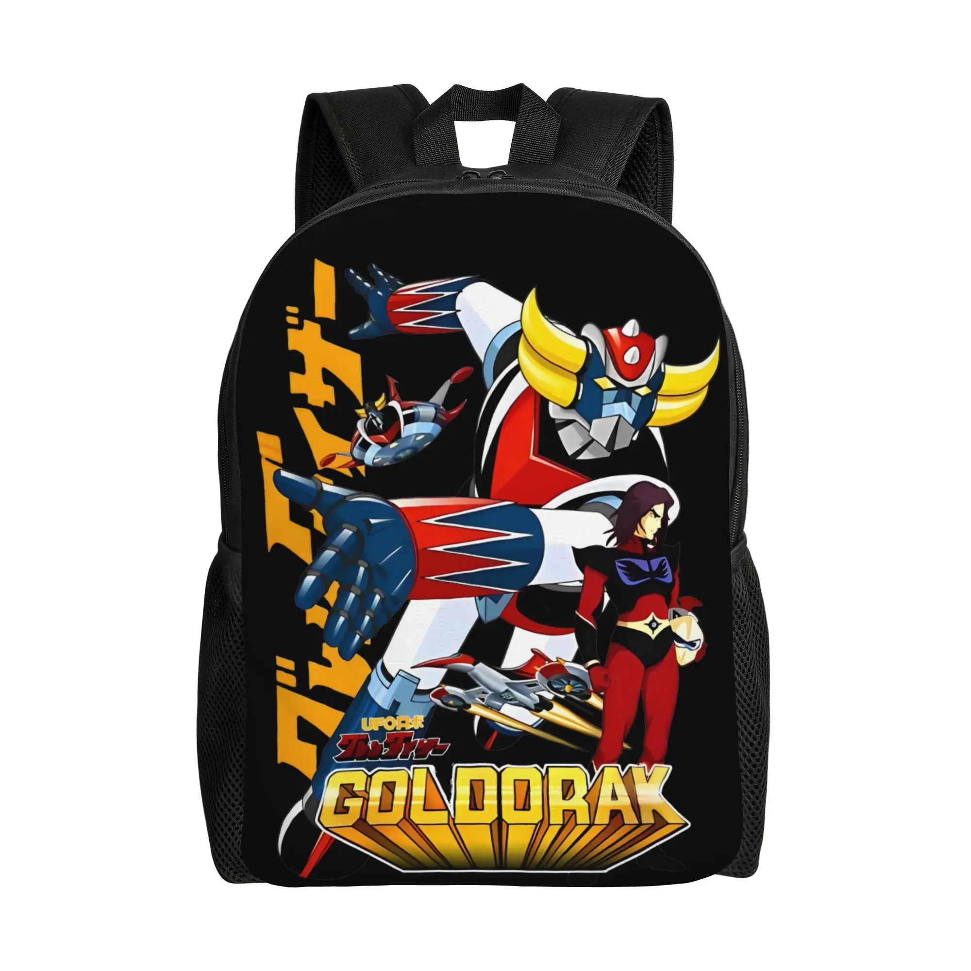 

Рюкзак Grendiser aka GOLDORAK Dukefleed для походов и путешествий, повседневный рюкзак Mazinger Z, аниме-рюкзак Goldorak, холщовые сумки для ноутбуков и компьютеров, спортивные сумки