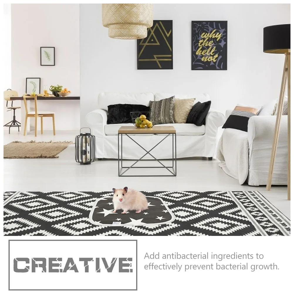 

6pcs Pet Pee Pad Washable Urine Absorbent Mat Antibacterial Quick-Dry For Dog Cat Training Portable Pet Supplies Cleaning Tool