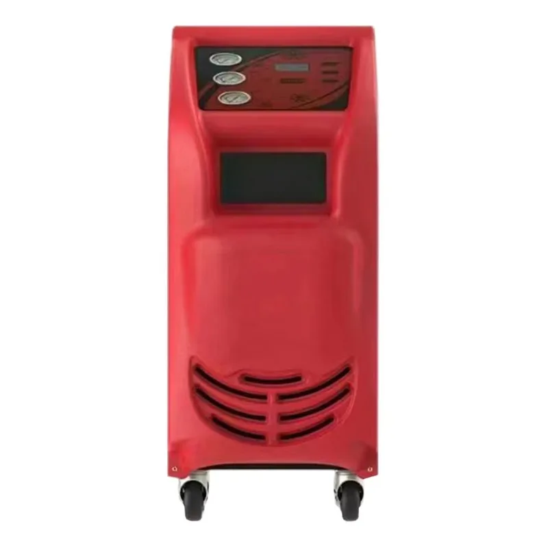 New Auto Air Conditioner Recycling Recharging Flushing Machine Metal Construction Efficient AC Recovery Tool view 2
