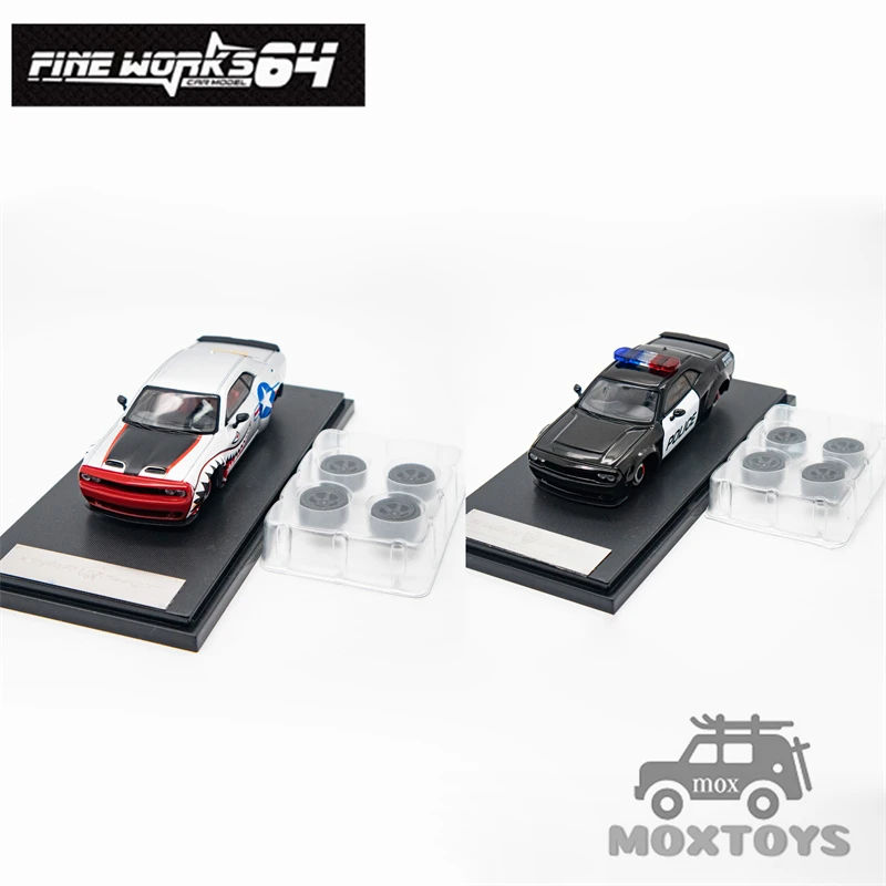 

Fine Works64 1:64 Hellcats Shark / Police car paint Limited499 Diecast Model Car