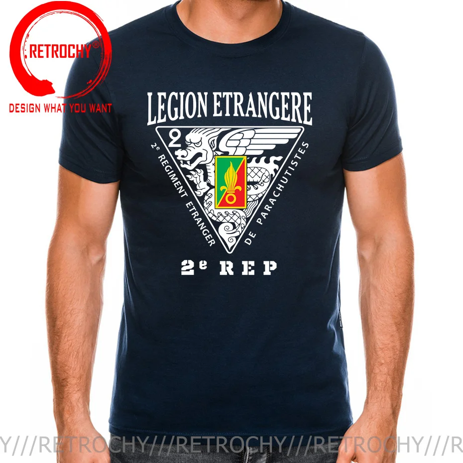 French Legion Etrangere T Shirt Men France 2rep 3rep T-shirt Walk Or Die French Legionnaire Special Forces Military Army TShirt