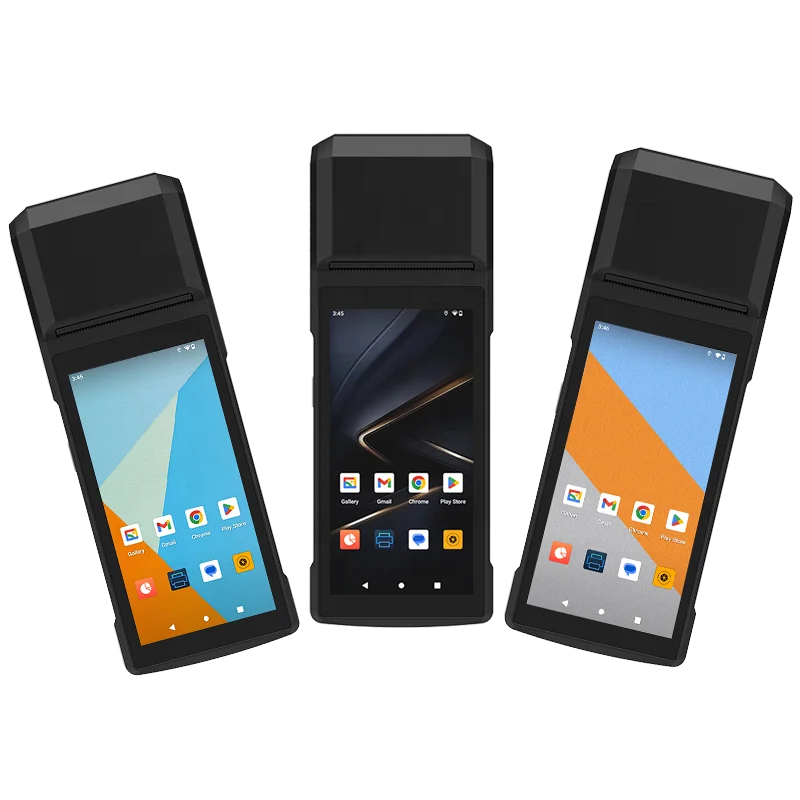 Senraise 4G Wireless WIFI Handheld Portable Mobile Android 13 POS Machine with Thermal Printer