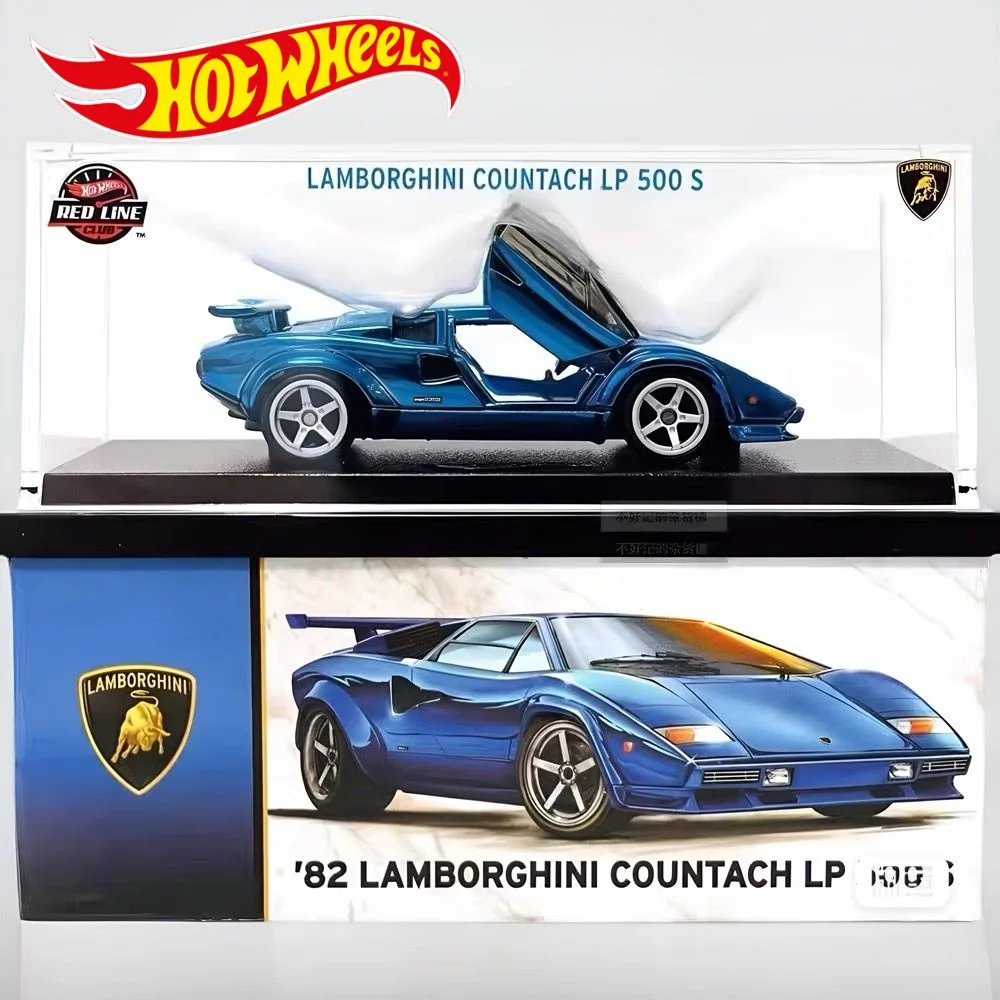 

New Genuine Hot Wheels Rlc 1/64 Lamborghini Countach Lp 500 S Simulation Car Model Toy Car Enthusiast Collectibles In Stock