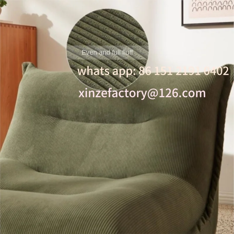 

Customizable Material High Resilience Lazy Sofa Lie Sleep Small Room Balcony Leisure Lounge Chair Bedroom Single Re