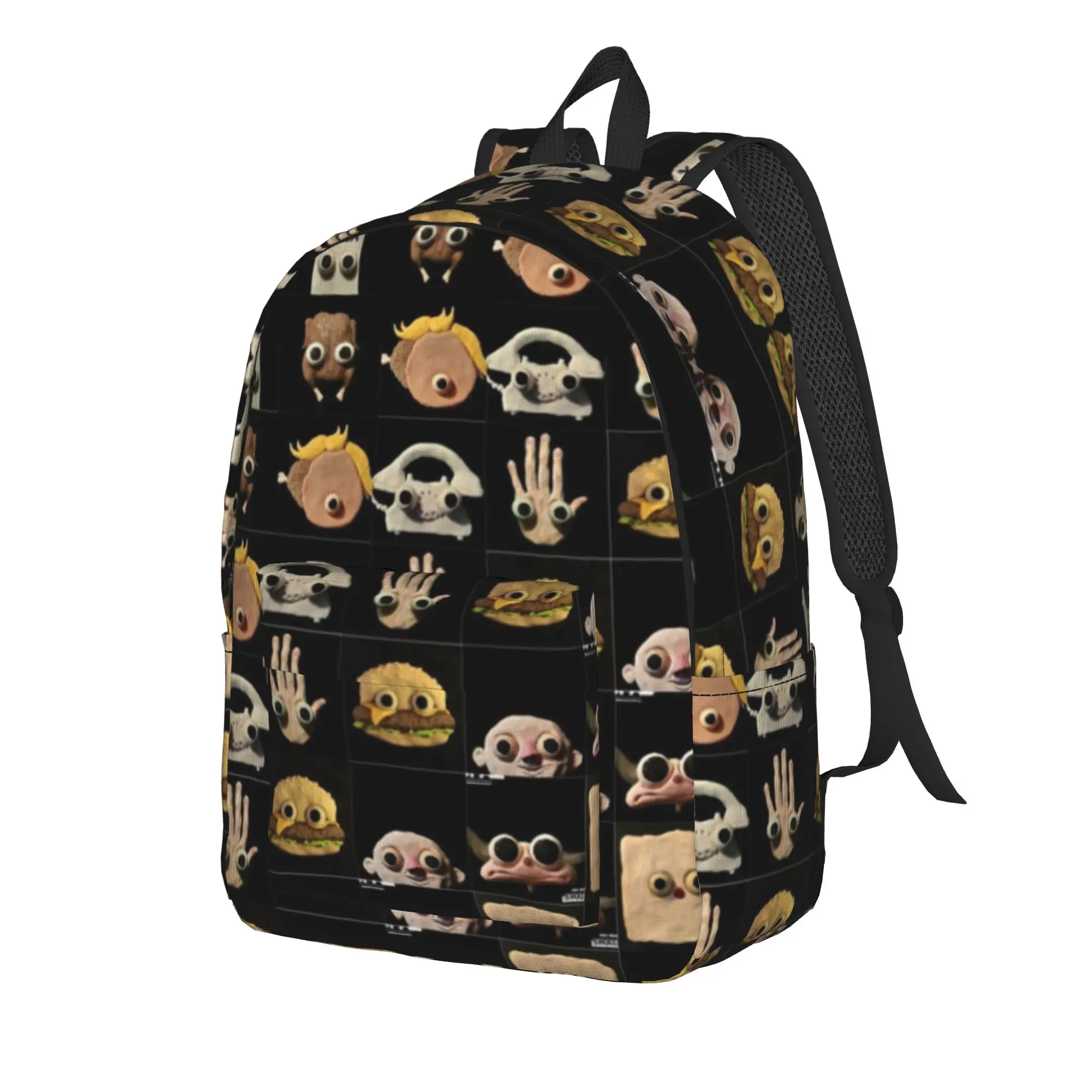 Jack Stauber Mix Casual Backpack Sports High School Hiking Travel  Daypack for Men Women Laptop Shoulder Bag
