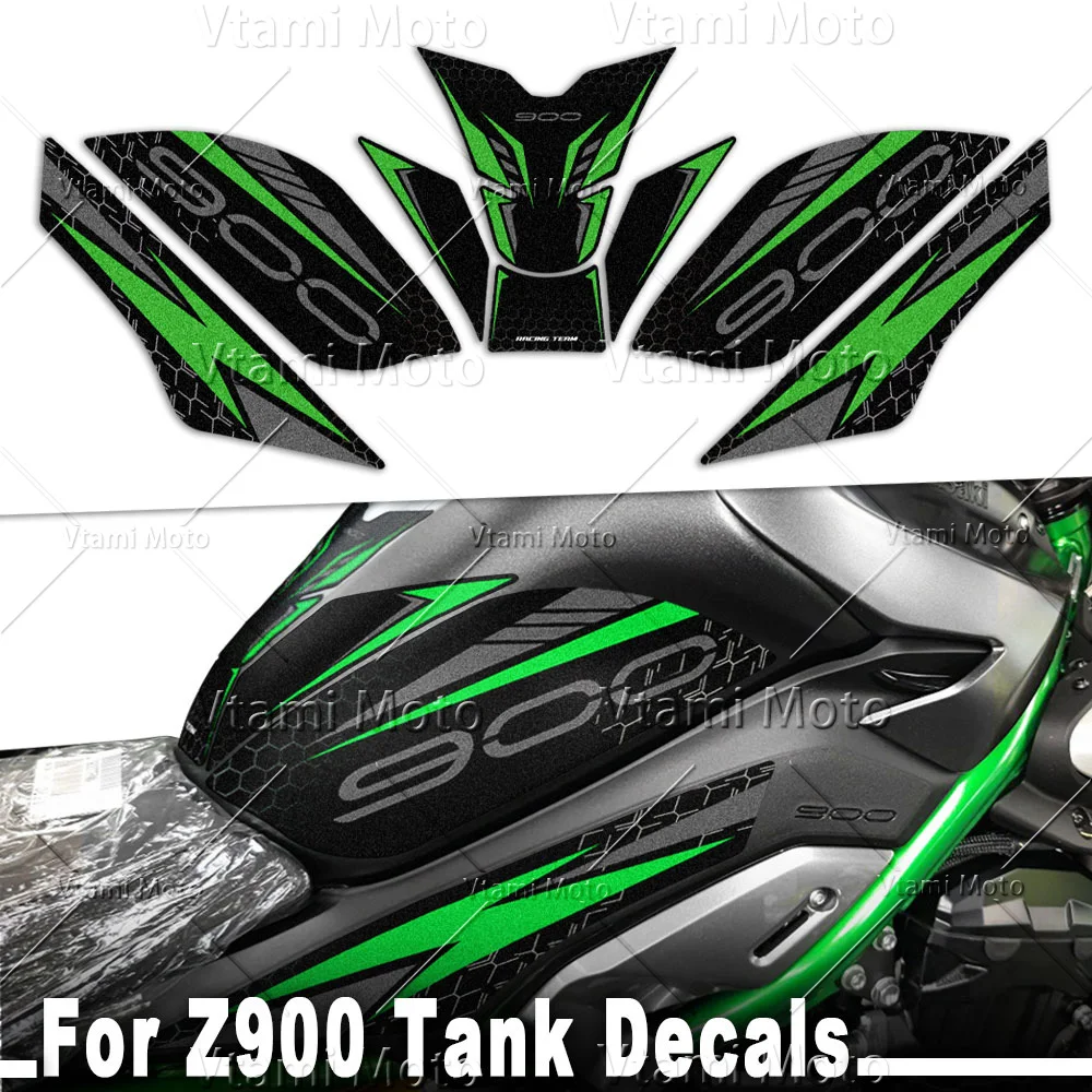 

Наклейки на бак мотоцикла, противоскользящие наклейки для защиты бака и газа, комплект аксессуаров для Z900 Z 900 2025