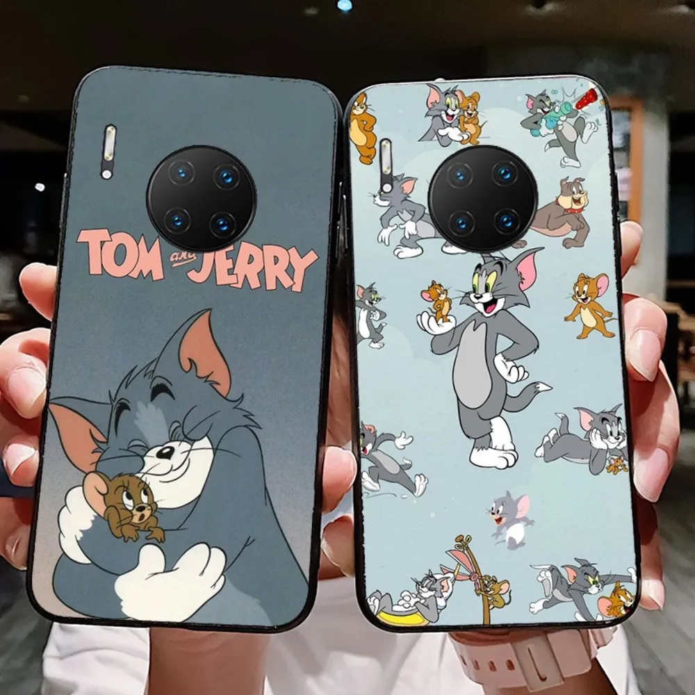 T-tom and J-Jerry cats mouse Phone Case For Huawei Mate 10 20 30 40 50 lite pro Nova 3 3i 5 6 SE 7 pro 7SE