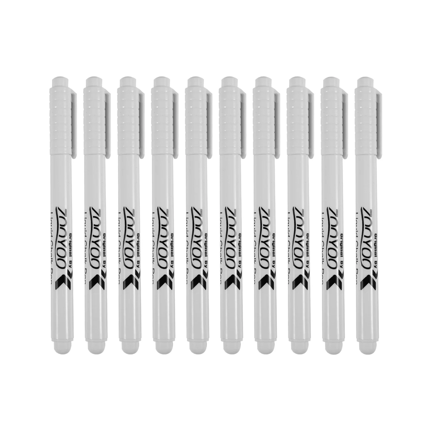 

10PC Liquid Chalk Pen Marker For Glass Windows Chalkboard Blackboard white