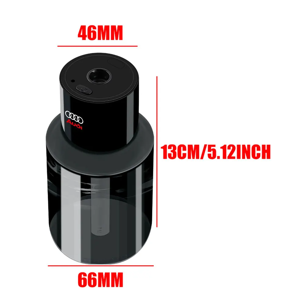 1pc Smart Air Humidifier Plug in smart Aroma Diffuser Aromatherapy Mist Maker For Audi Sline TT A1 A2 Car Valve Core Accessories