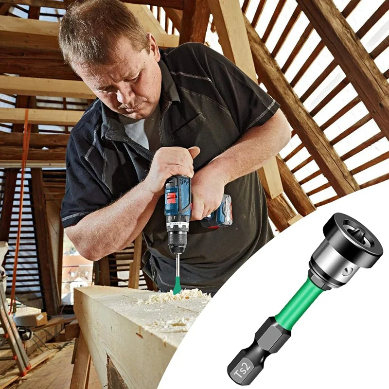 5 ชิ้น PH2 Drywalls สกรู Setter ตําแหน่งไขควง Bits สําหรับ Plasterboard ตําแหน่งชุด - หัวสําหรับงานไม้