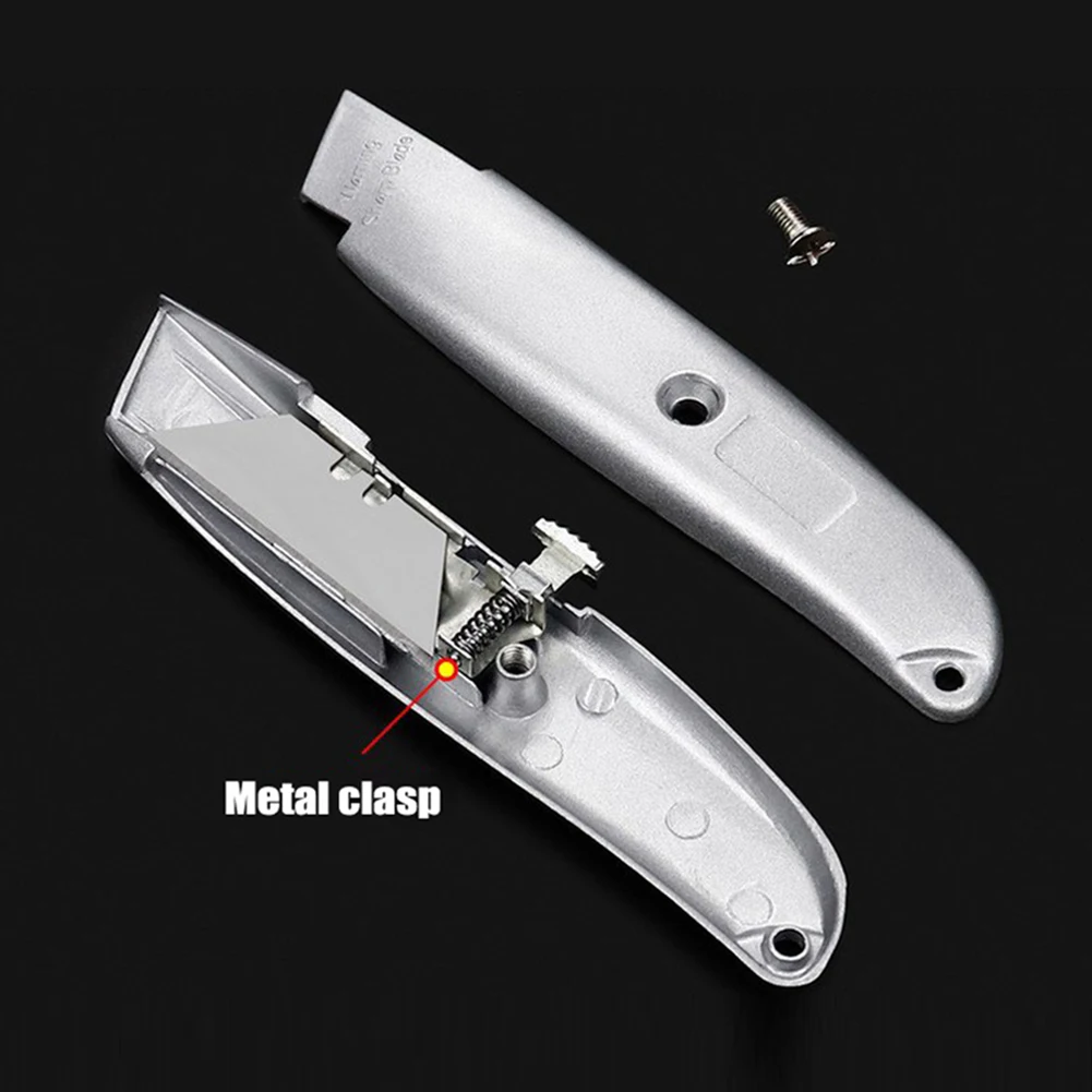 Cutting Tool Art Cutter 1Pc Acrylic Board Aluminum Alloy DIY Hand Tools Paper Cutter Plastic Trapezoidal Blade