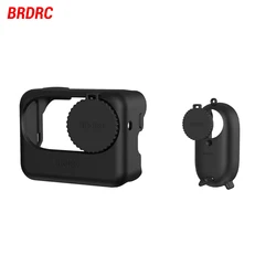BRDRC Silicone Protective Case Protection Cover for Insta360 GO 3S/GO 3 Anti-Scratch Dustproof Camera Shell Soft Accessories