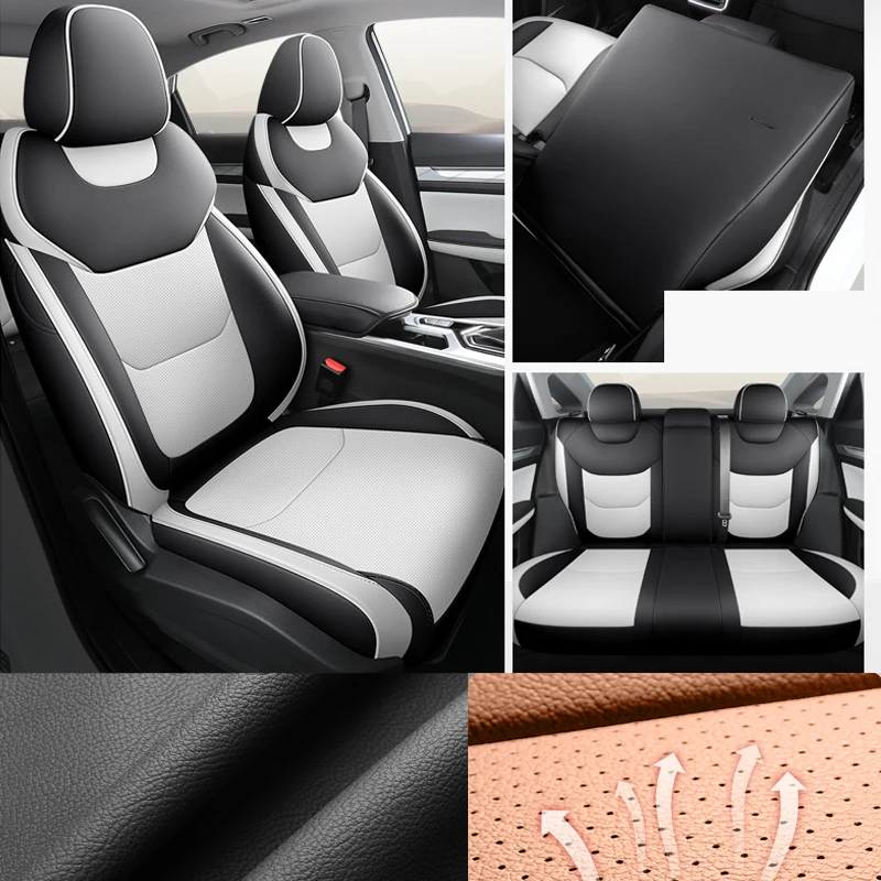 Durable Custom Car Seat Covers For Renault Kadjar Megane 3 4 Captur Talisman Fluence Koleos Anti-Slip Auto Interior Accessories