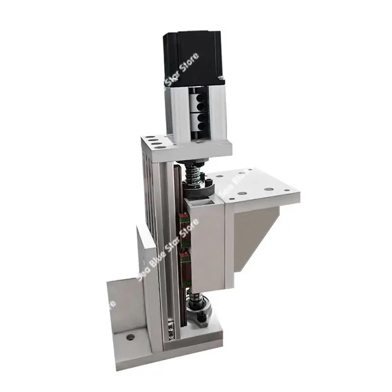 Single-axis servo heavy-duty electric linear guide Screw slide module Cross automatic lifting numerical control Vertical cutting