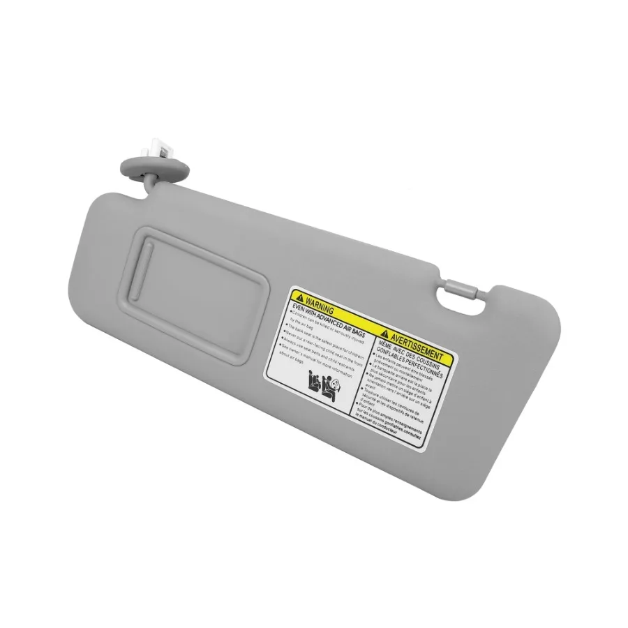 

Car Sun Visor with Mirror Left Driver Side Fit for Toyota Highlander Gray