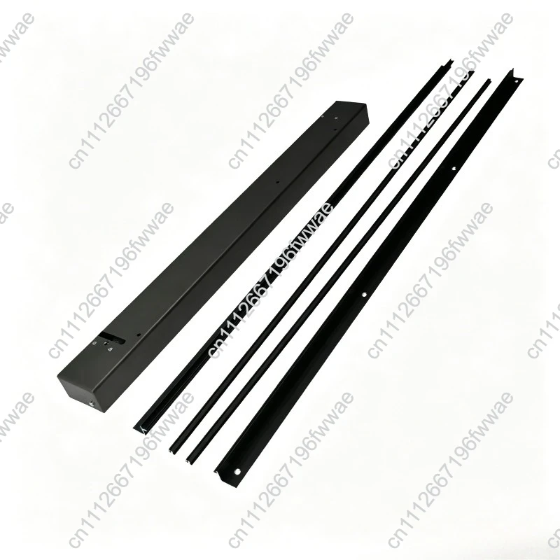 Vertical Lift Sliding Door Track for Cabinet Single Door, Up Down Hanging Cabinet Door Hinge with Soft Close