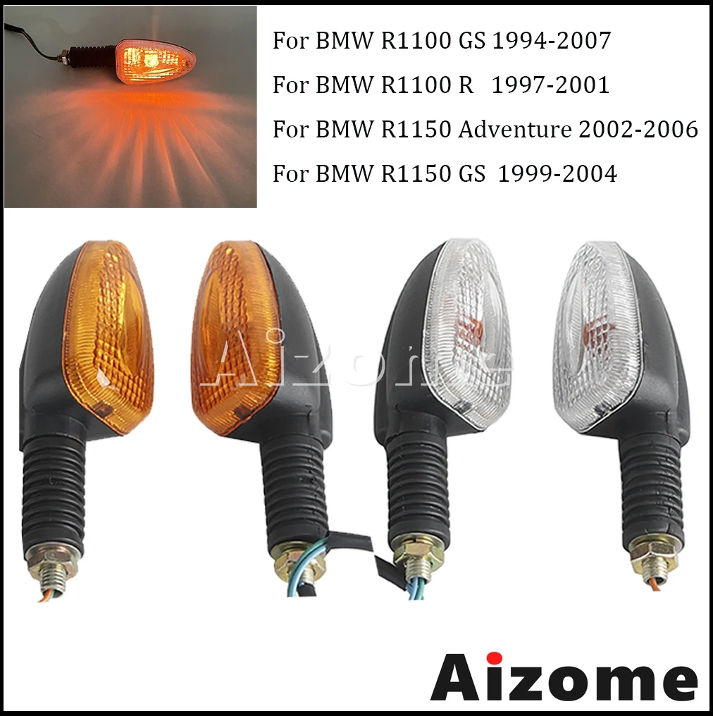 Motorcycle Front Rear Turn Signal Light Indicator Blinker Lamps For BMW R1100GS R1100R R1150GS R1150 Adventure ADV R1100 GS R