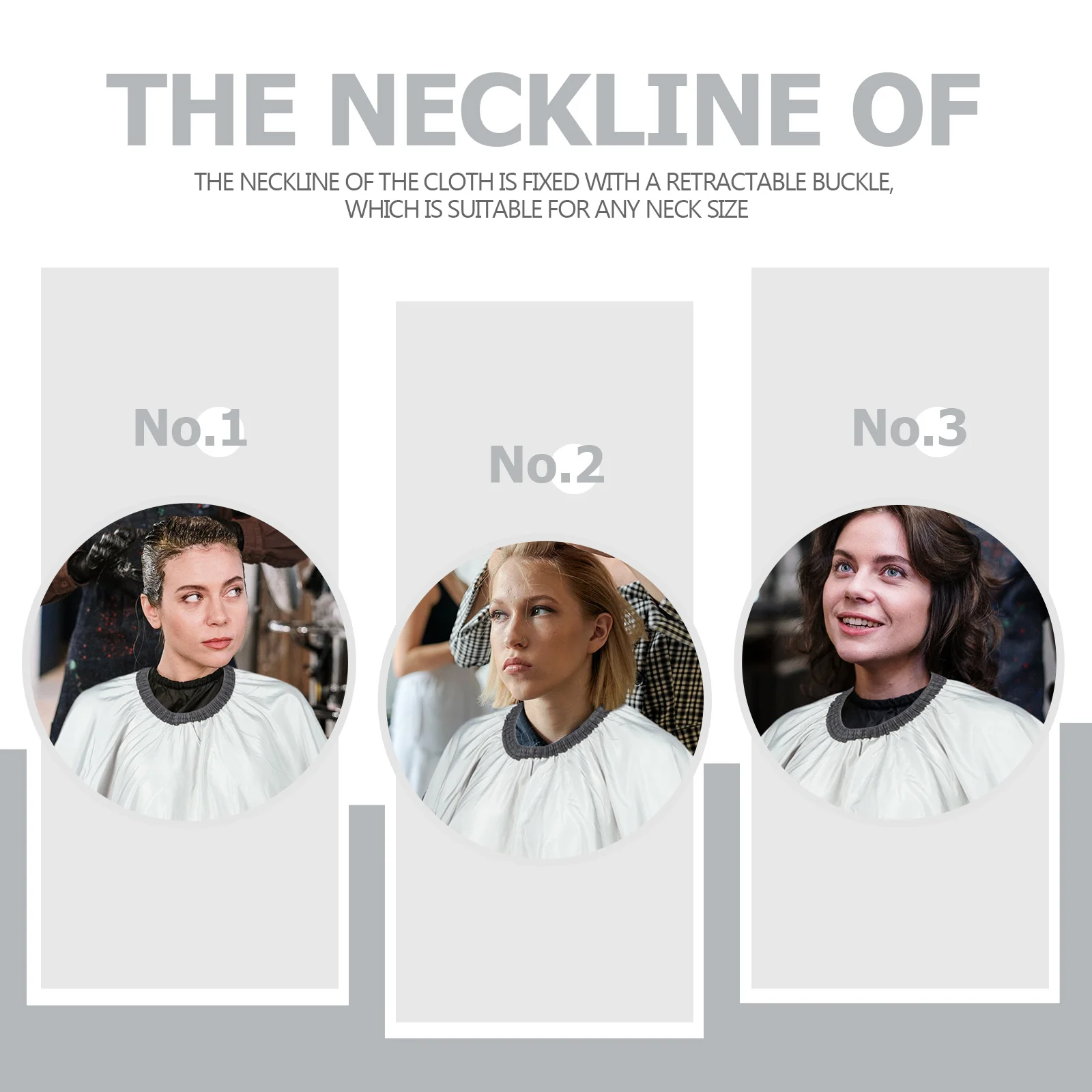 

Haircut For Adults Salon Cape Smock Waterproof Anti-Static Hairdressing Cape Cloak For Home Barbershop Use