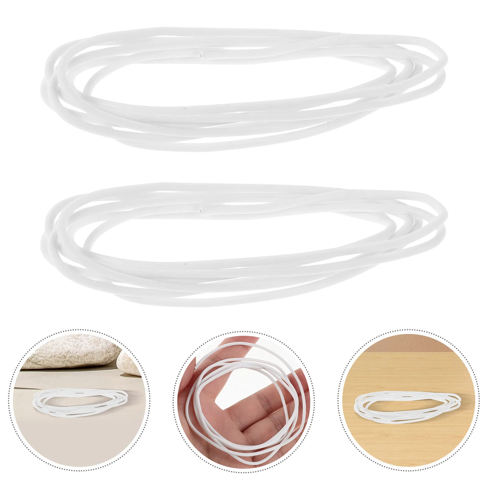 

2Pcs 1m Electric Guitar Wiring Shielded Silicone Cable Copper Pickup Wire Easy Installation Professional Musician Accessories