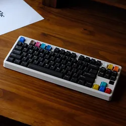 122 Keys/set Aifei Neon Semi Translucent Key Caps ABS Double Shot Keycaps Cherry Profile Keycap For MX Switch Keyboard