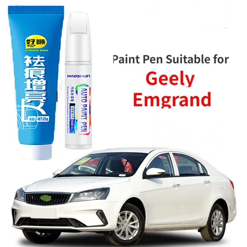 

Ручка для краски подходит для Geely 4-го поколения Emgrand GS Фиксатор краски Ice Crystal Белый Белый Слюда Красный Emgrand GL Автомобильная краска