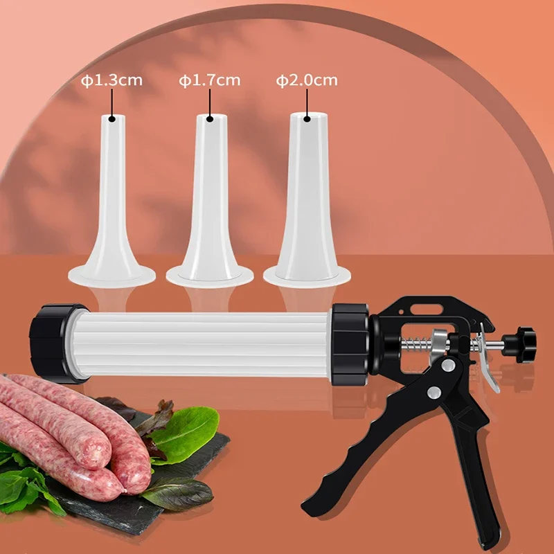 Manual Sausage Stuffing Machine Homemade Sausage Stuffer Sausage Syringe Sausage Stuffer Gadgets Manual Meat Injector Tools