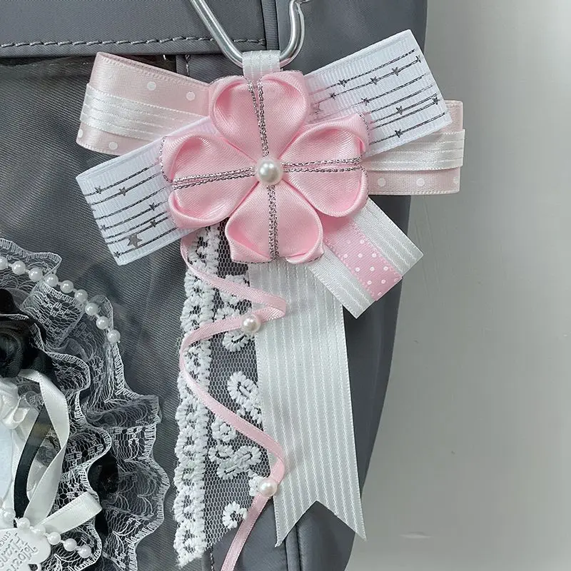 Gorgeous Lightstick Charm Accessories Ita Bag Cheering Fan Butterfly Bow Charm Brooch Pin Decoration Craft Gift for Men Women