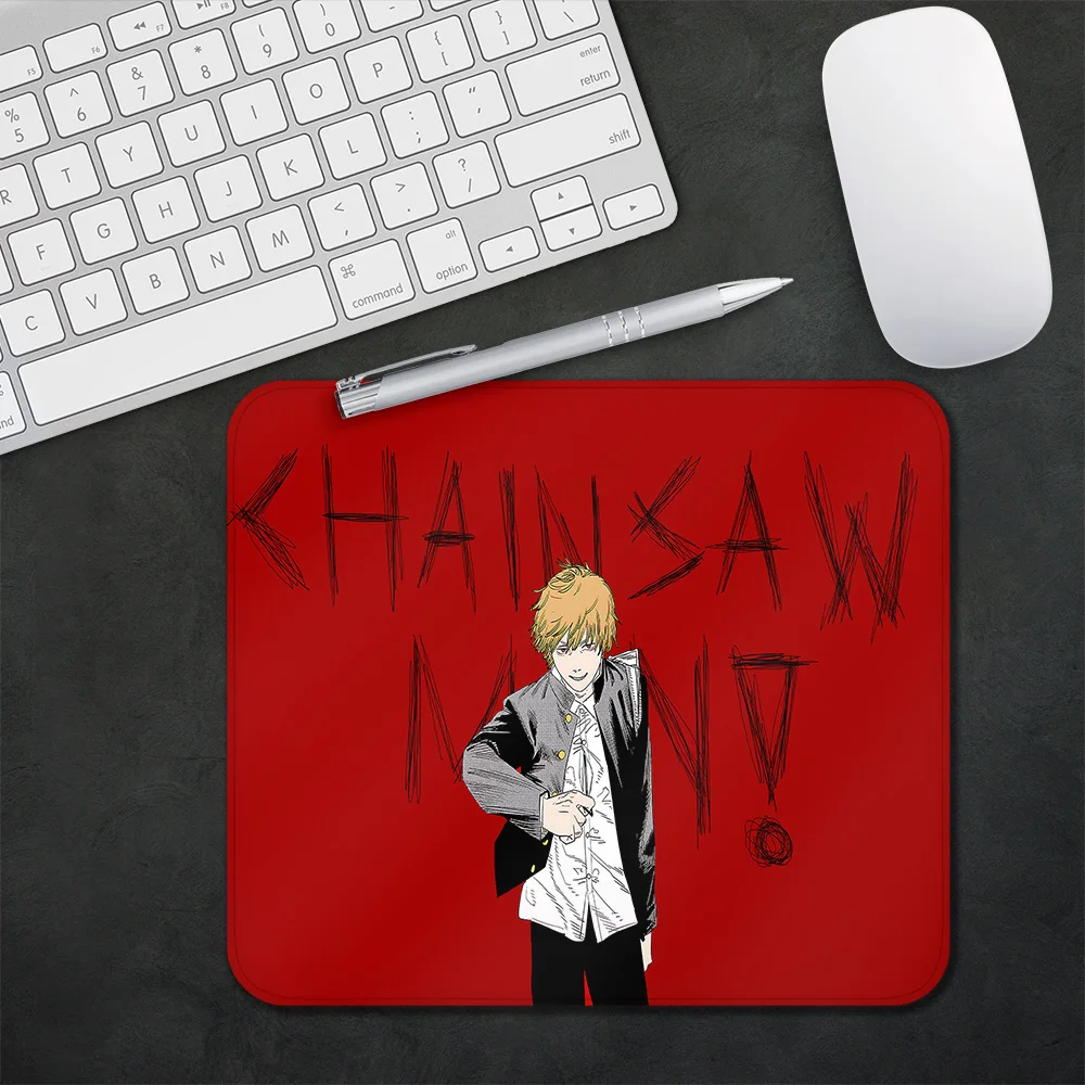 Anime Chainsaw Man Gaming Mouse Pad XS Small Mousepad For PC Gamer Desktop Decoration Office Mouse Mat Deskmat Rug