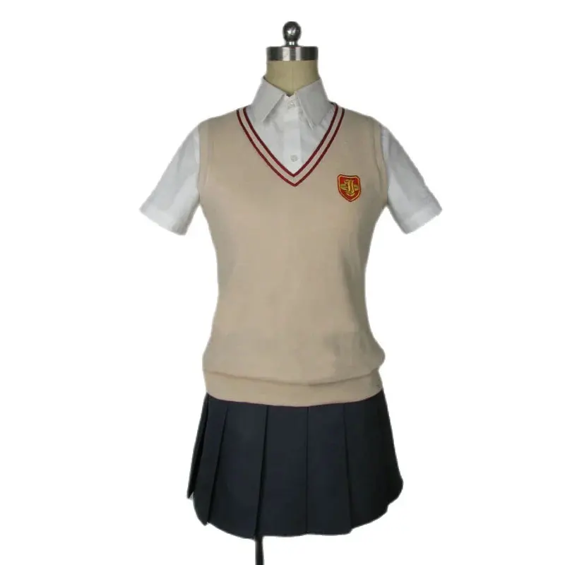 

Anime Toaru Shirai Kuroko Cosplay Costume Tailor Made