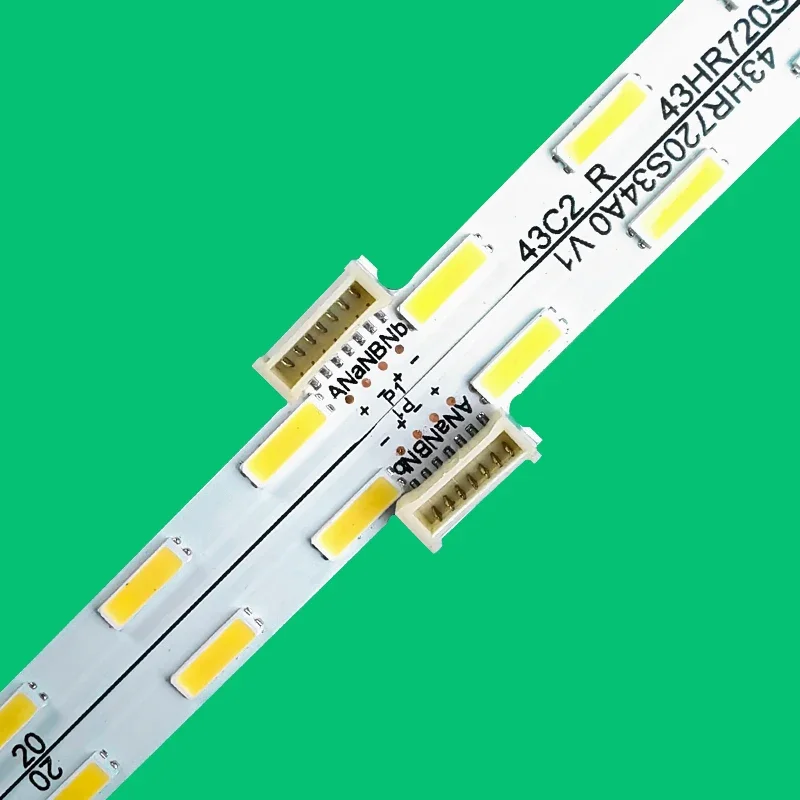 Bande de rétroéclairage TV Pour 43C2 68-572140-0punSH43HR720S34A/B0 V1 43HR720S34A0 V1 HR-87508-00069 L98 + LA2RD3U0-C-K 4C-LB4334-HR01Q 1