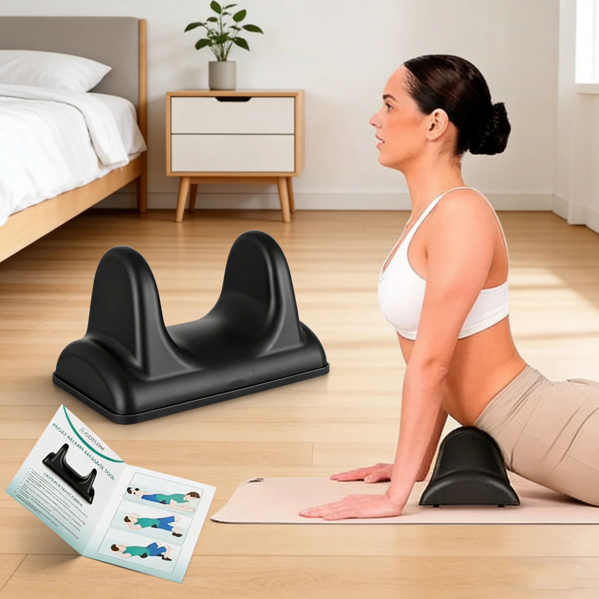 

Эргономичный массажер для мышц поясничных мышц, расслабляющий инструмент для глубоких мышц спины, бедер, тела, инструмент для восстановления спортивных тренировок в тренажерном зале