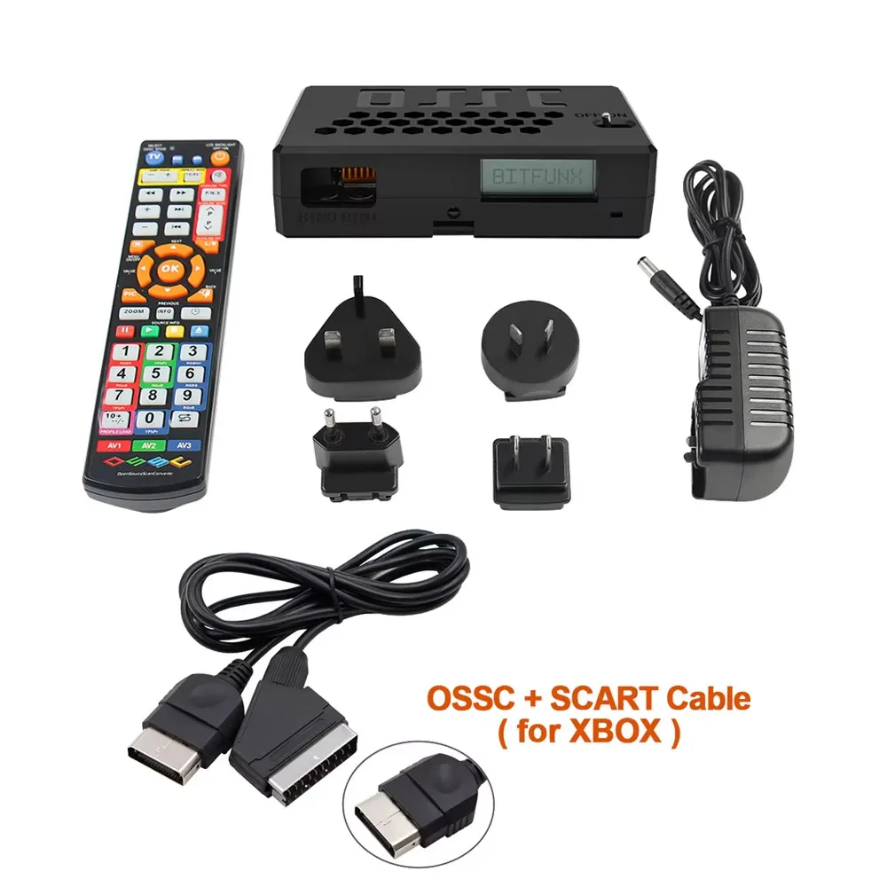 OSSC Upscaler HDMI ™   Converter Voor Retro Game Console Open Source Scan Converter OSSC V1.8 Voor PS2/Xbox/Dreamcast/Wii/MEGA Drive