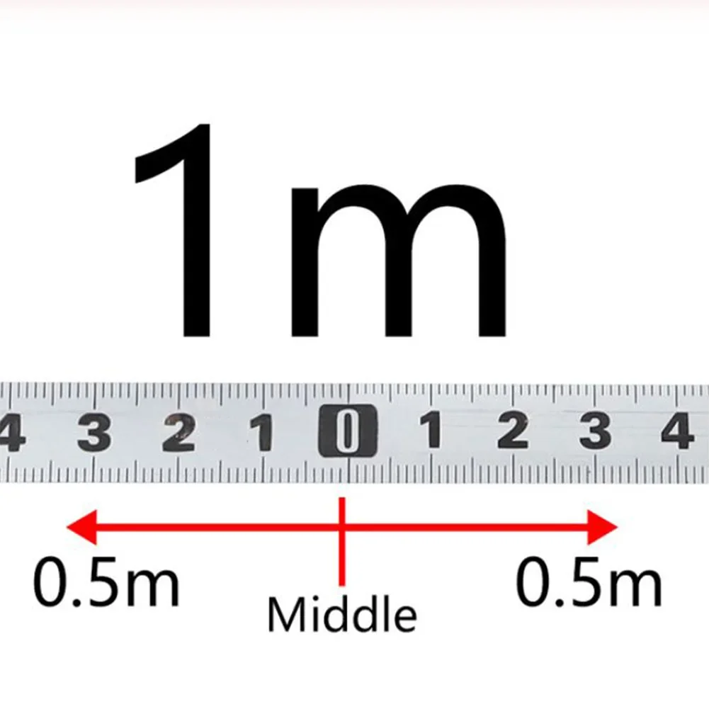 Parts Tape Measure Scale 1-5M Woodworking Accessories MiteTrack Tape Tool Measure Stainless Newest For Handworking