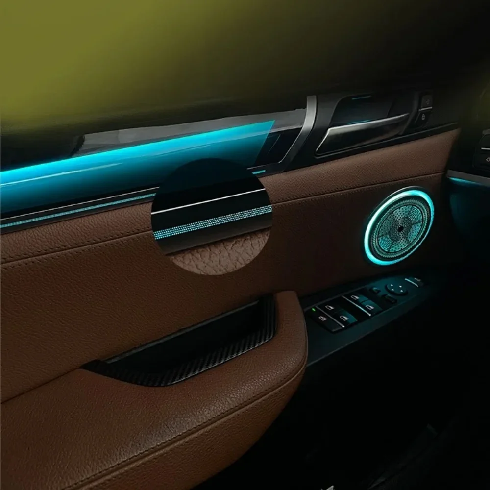 For BMW X3 F25 G01 X4 F26 G02 2012-2023 APP Screen Control Decorative Ambient Light LED Atmosphere Lamp Dashboard Strip
