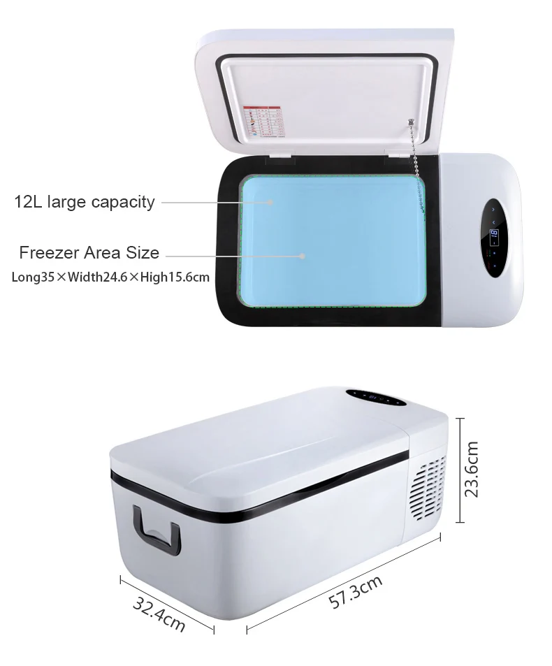 12L dc 12 24 volt electric cooler portable ultra mini refrigerator for astroai