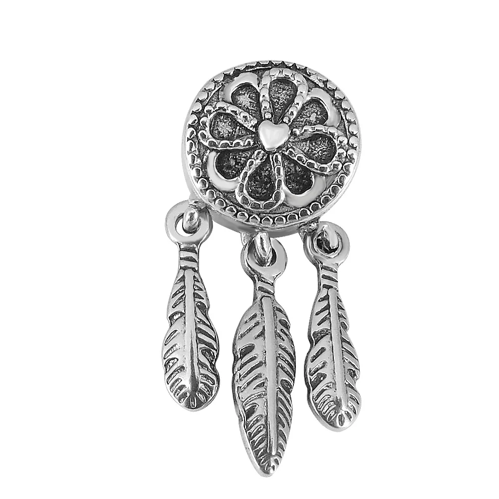 1pcs Dream catcher Charms Hot Air Ballon Pendant Bead Diy Handmade Stainless Steel Bead For Bracelet Necklace Making