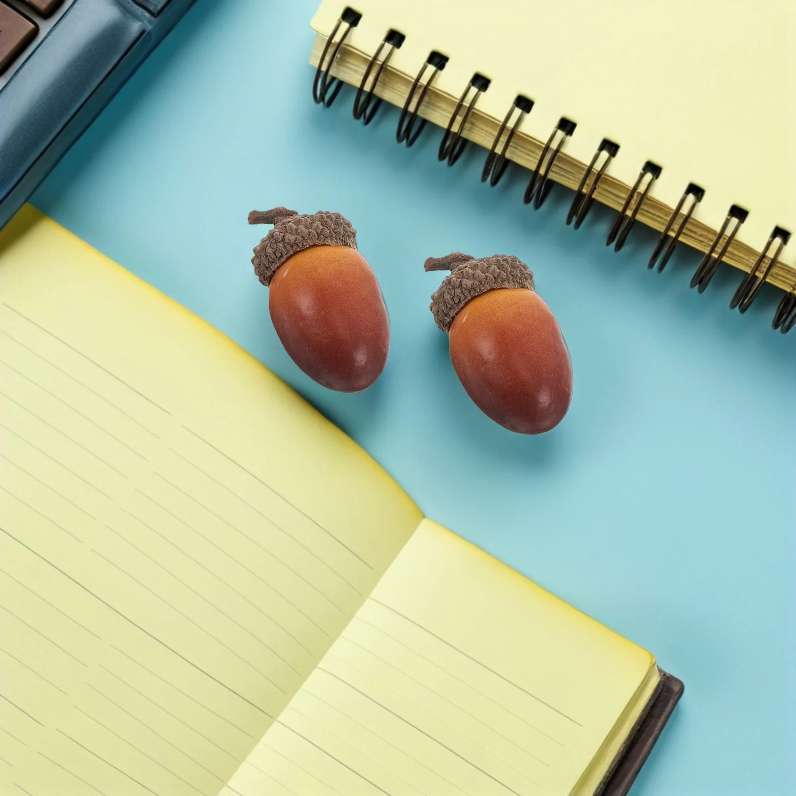 

40pcs Artificial Acorns Lifelike Small Acorn Bowl Filler For Home Kitchen Table Decor Thanksgiving Craft Diy Projects