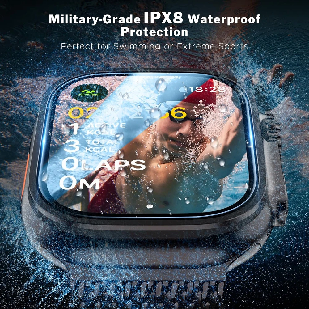 زجاج مقسى لساعة أبل الترا 1/2/3 49 مللي متر مع أداة محاذاة واقي للشاشة لملحقات iWatch Ultra 1 2 3 49 مللي متر