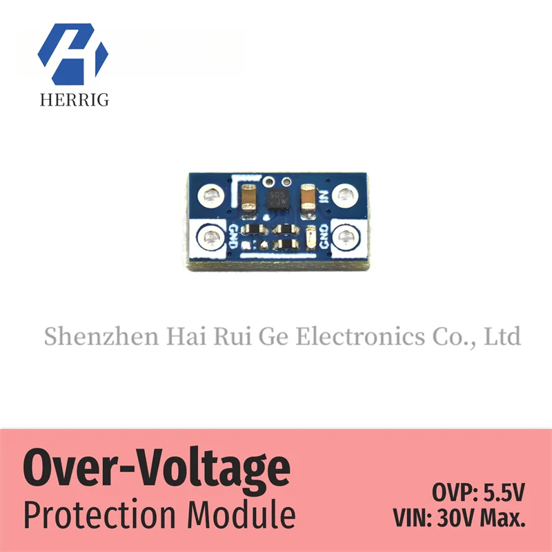 

Overvoltage protection module OVP 5.5V 2.5A 30V module Core board Power protection Mini WeAct