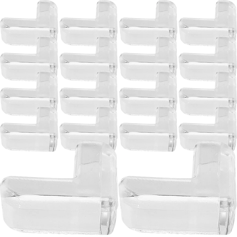 

18Pcs Corner Covers Baby Safety Table Protector Guards Childproof Dining Dressing Tables Anti-Collision Chic Design