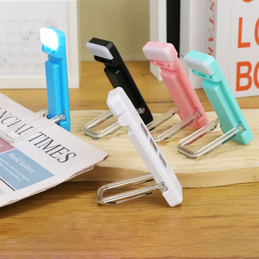 Clip-on Bookmark Book Light With Timer USB Rechargeable Reading Light Mini Led Read Light Portable Bedside Desk Light Read Lamp