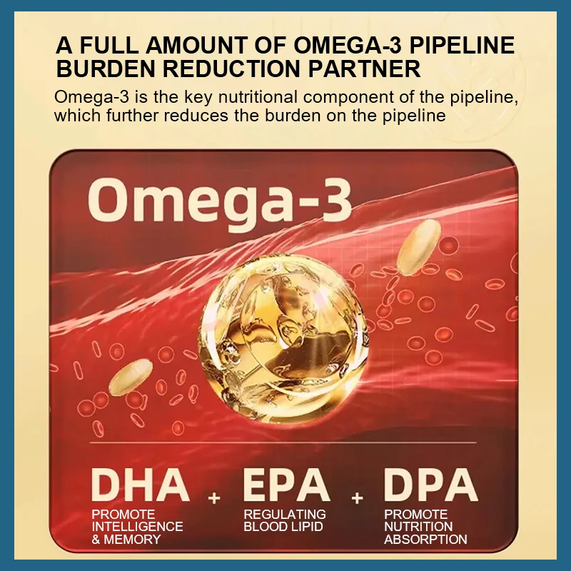 BEWORTHS Omega 3 Capsules with EPA,DPA,DHA Support Brain,Heart Eye & Immune Health Support Joint Mobility Protect Blood Vessels