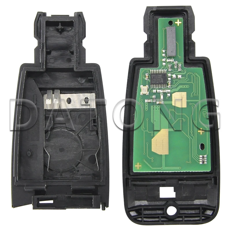 Datong World kluczyk do zdalnego sterowania samochodem do Fiat 500 Panda Punto Bravo Ducato Stilo Tipo Viaggio Ottimo 4A PCF7961 433MHz karta inteligentna