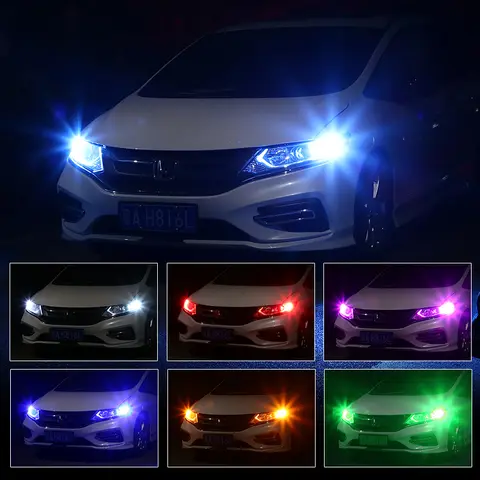 Width light modified car led lens t10 small light bulb super bright car exterior lights running lights general wholesale h11 h7