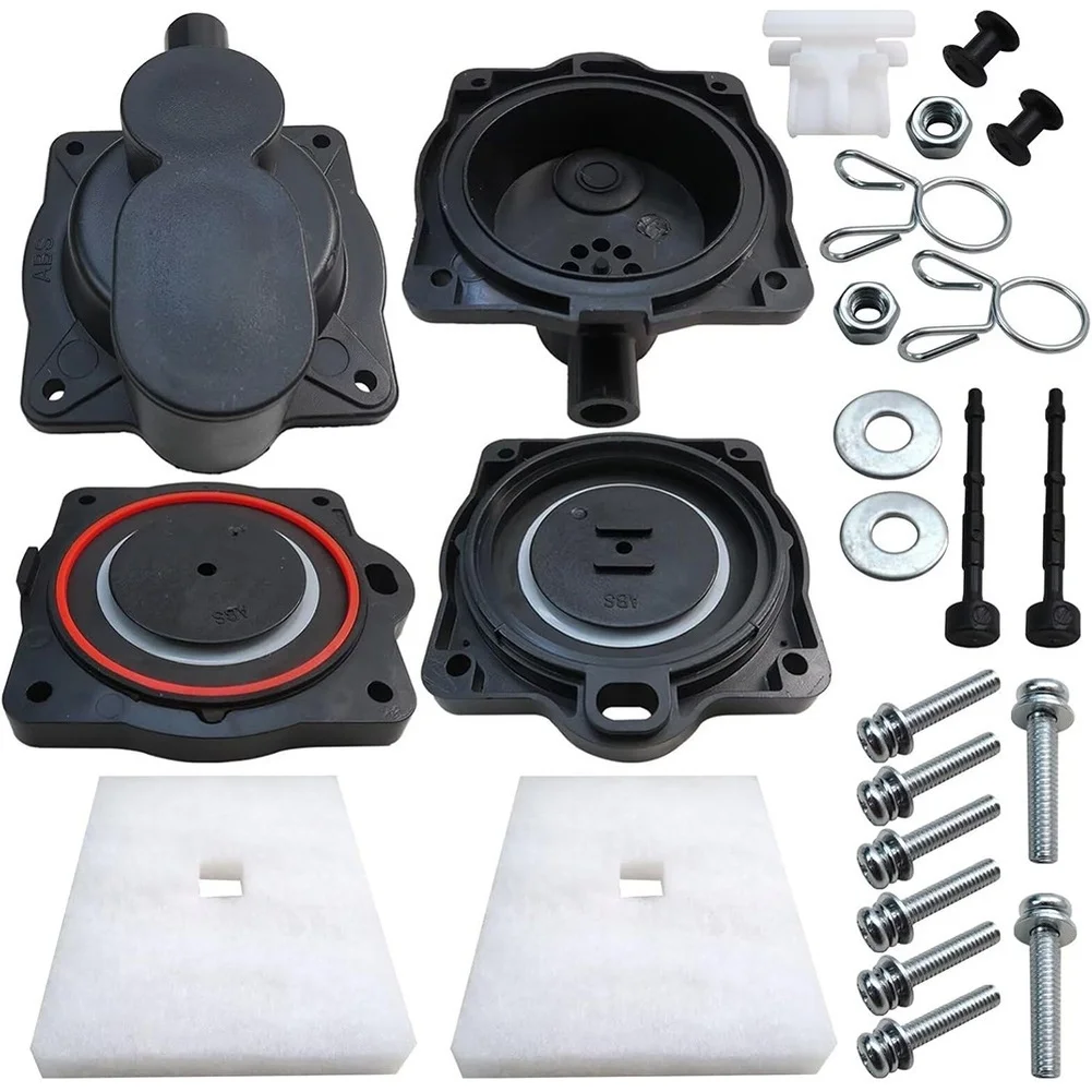 Gas Pump Diaphragm Rebuild Repair Kit For HP-80 For HP-60 Air Pump Maintenance Set With Filter And Screw For Aquarium Industrial