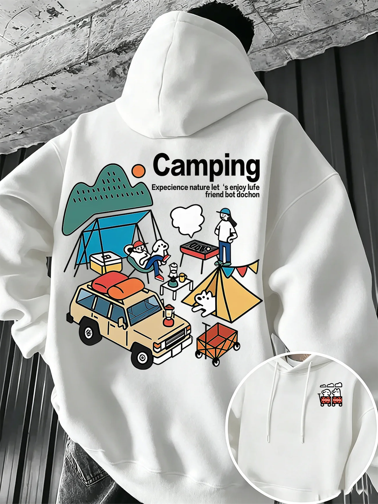 Sweat-shirt oversize de luxe p - Streetwear Brand Korea avis et prix