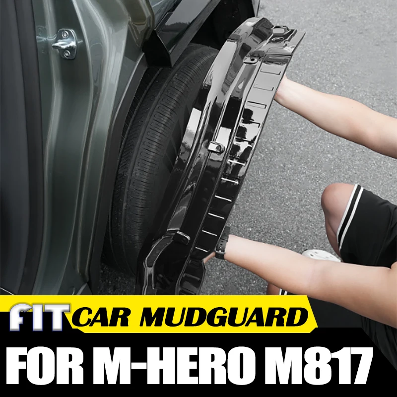 

Задний брызговик автомобиля подходит для Dongfeng MHERO M-Hero M817 2025 2026, автоматическая внутренняя подкладка, брызговик, модифицированные внешние аксессуары для автомобиля
