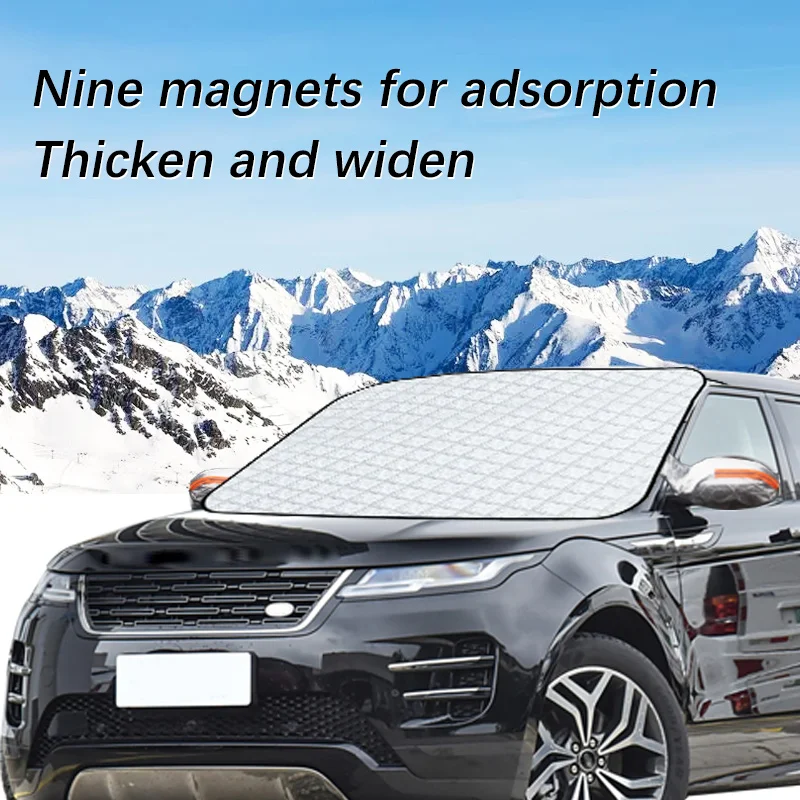 Auto Exterior Accessories For Land Rover Aurora Winter Car Snow Shield Shade Front Windshield  Waterproof Sunshade Cover