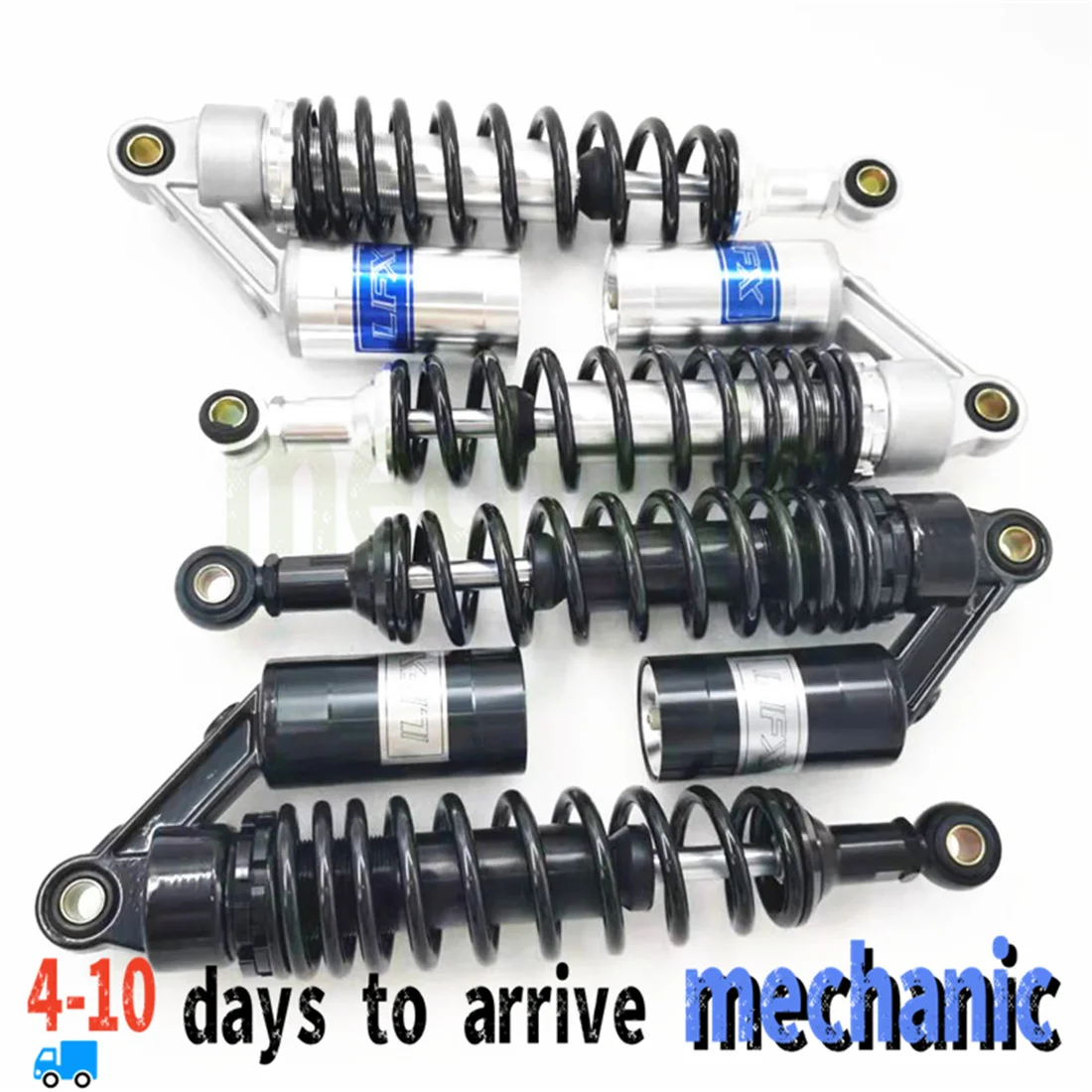 زوج لامتصاص الصدمات للدراجات النارية المعدل مع ممتص الصدمات LFX360mm عبر الحدود من أمازون #2