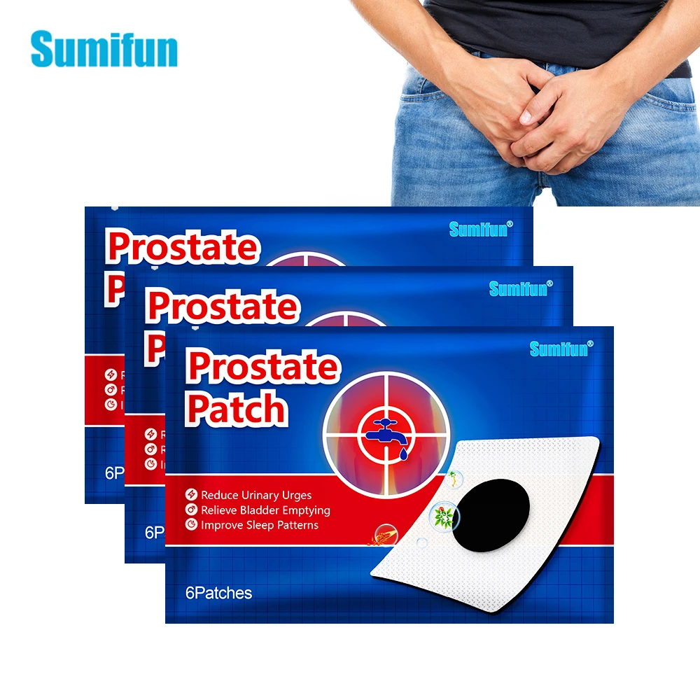 

1-3Bags Sumifun Prostate Treatment Patch Man Relief Urethritis Prostatic Navel Plaster Prostatitis Strengthen Kidney Health Care